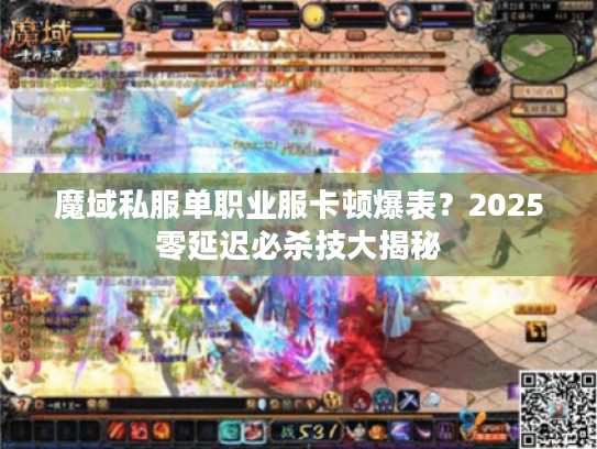 魔域私服单职业服卡顿爆表？2025零延迟必杀技大揭秘
