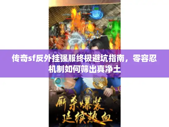 传奇sf反外挂强服终极避坑指南，零容忍机制如何筛出真净土