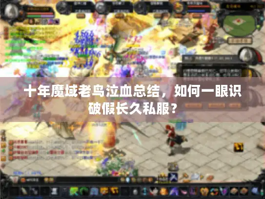十年魔域老鸟泣血总结，如何一眼识破假长久私服？