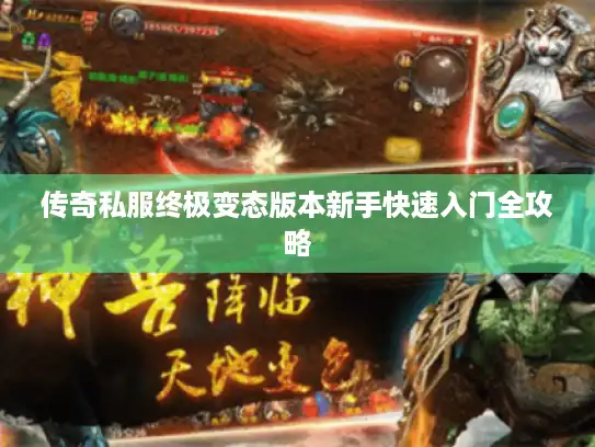 传奇私服终极变态版本新手快速入门全攻略