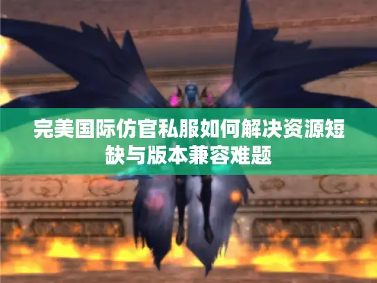 完美国际仿官私服如何解决资源短缺与版本兼容难题