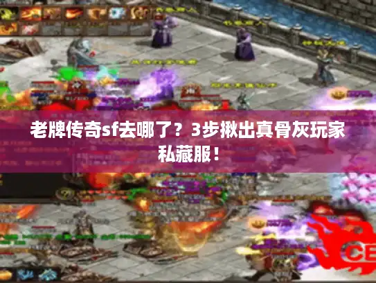 老牌传奇sf去哪了？3步揪出真骨灰玩家私藏服！