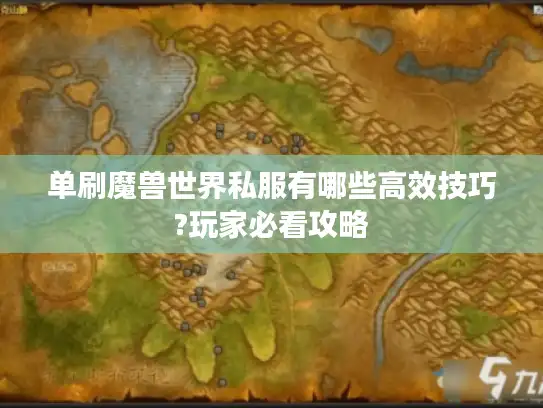 单刷魔兽世界私服有哪些高效技巧?玩家必看攻略 单刷魔兽世界私服有哪些高效技巧?玩家必看攻略