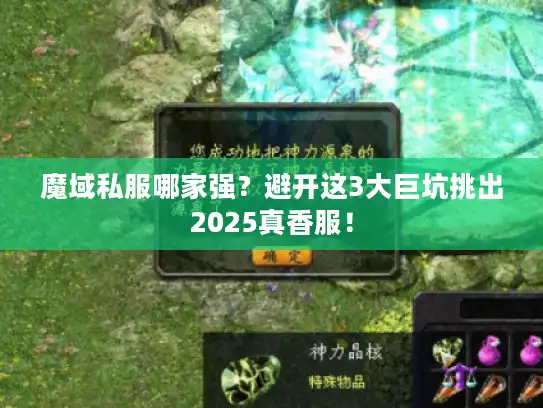 魔域私服哪家强?避开这3大巨坑挑出2025真香服! 魔域私服哪家强?避开这3大巨坑挑出2025真香服!