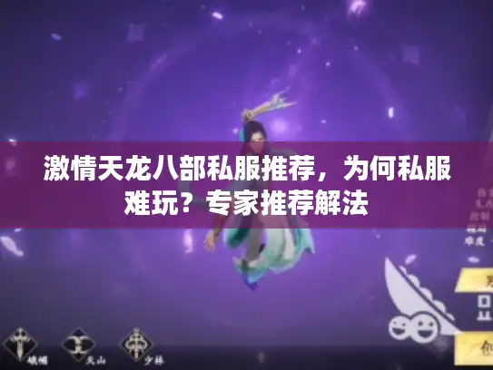激情天龙八部私服推荐，为何私服难玩？专家推荐解法