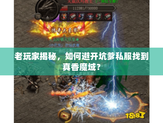 老玩家揭秘,如何避开坑爹私服找到真香魔域? 老玩家揭秘,如何避开坑爹私服找到真香魔域?