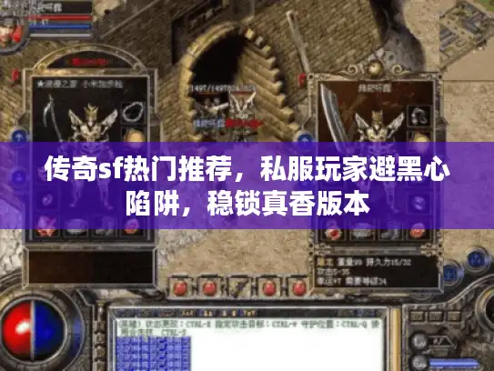 传奇sf热门推荐，私服玩家避黑心陷阱，稳锁真香版本