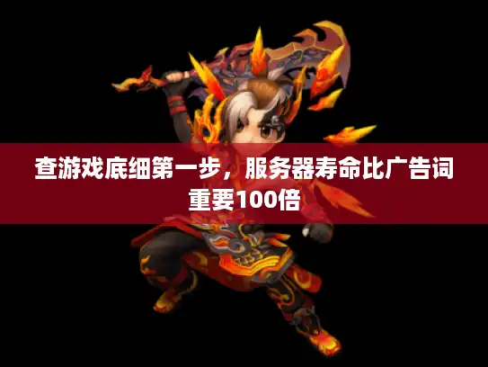 查游戏底细第一步,服务器寿命比广告词重要100倍 查游戏底细第一步,服务器寿命比广告词重要100倍
