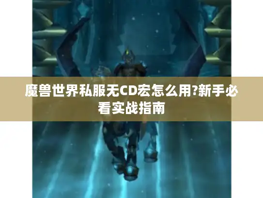 魔兽世界私服无CD宏怎么用?新手必看实战指南