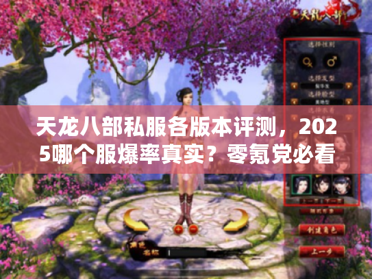 天龙八部私服各版本评测，2025哪个服爆率真实？零氪党必看避坑清单！