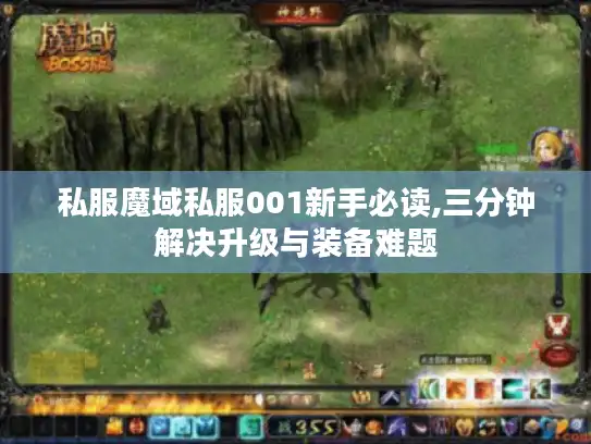 私服魔域私服001新手必读,三分钟解决升级与装备难题