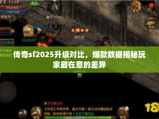 传奇sf2025升级对比，爆款数据揭秘玩家最在意的差异