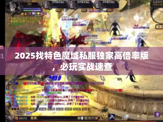 2025找特色魔域私服独家高倍率版，必玩实战速查