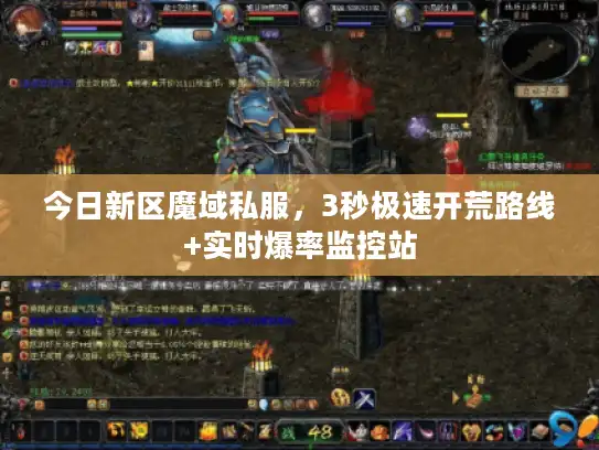 今日新区魔域私服，3秒极速开荒路线+实时爆率监控站