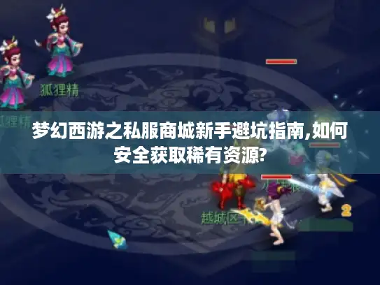 梦幻西游之私服商城新手避坑指南,如何安全获取稀有资源?