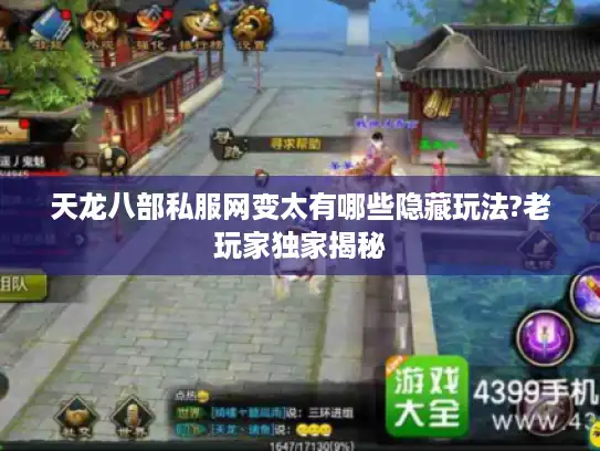 天龙八部私服网变太有哪些隐藏玩法?老玩家独家揭秘
