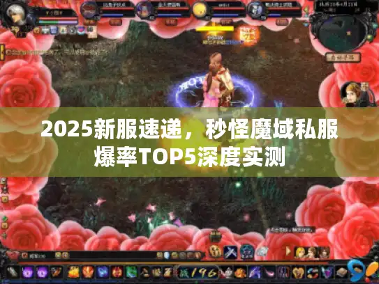 2025新服速递，秒怪魔域私服爆率TOP5深度实测