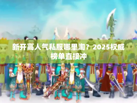 新开高人气私服哪里淘？2025权威榜单直接冲