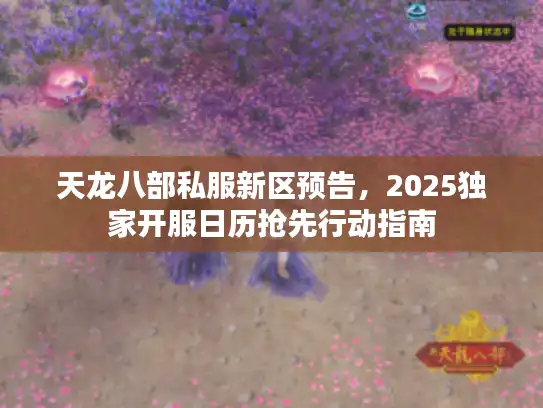 天龙八部私服新区预告，2025独家开服日历抢先行动指南