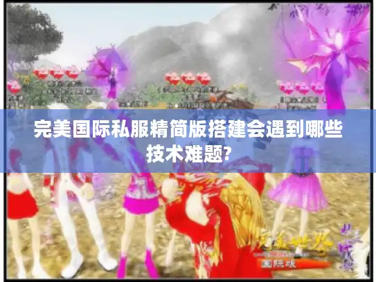 完美国际私服精简版搭建会遇到哪些技术难题?