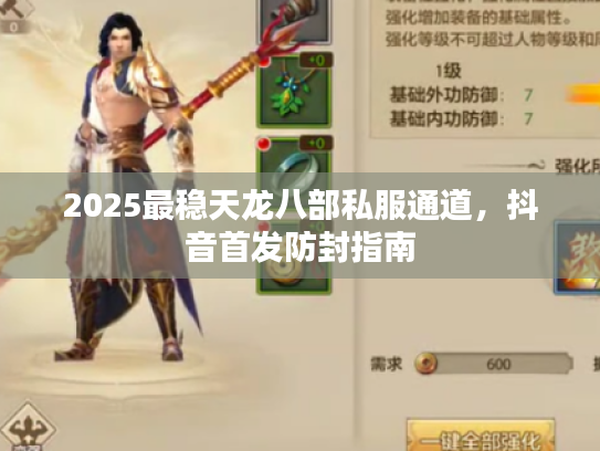 2025最稳天龙八部私服通道，抖音首发防封指南