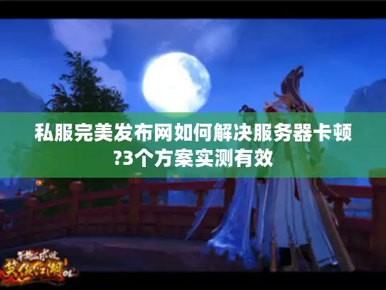 私服完美发布网如何解决服务器卡顿?3个方案实测有效