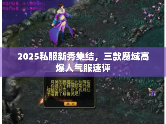2025私服新秀集结，三款魔域高爆人气服速评