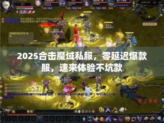 2025合击魔域私服，零延迟爆款服，速来体验不坑款