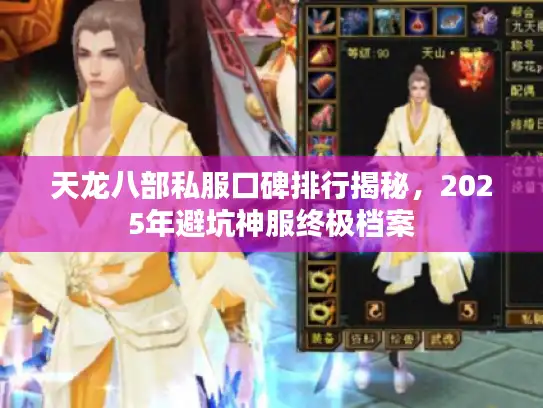 天龙八部私服口碑排行揭秘，2025年避坑神服终极档案