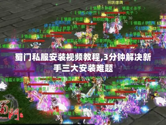 蜀门私服安装视频教程,3分钟解决新手三大安装难题