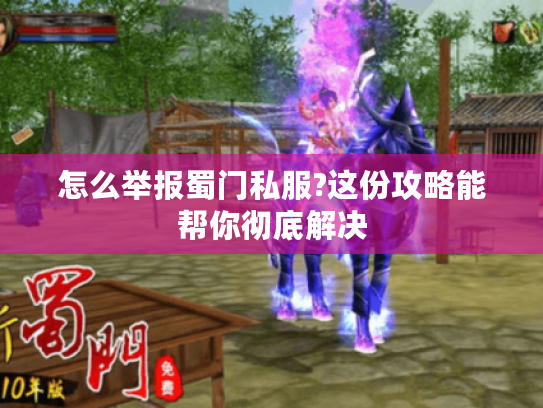 怎么举报蜀门私服?这份攻略能帮你彻底解决