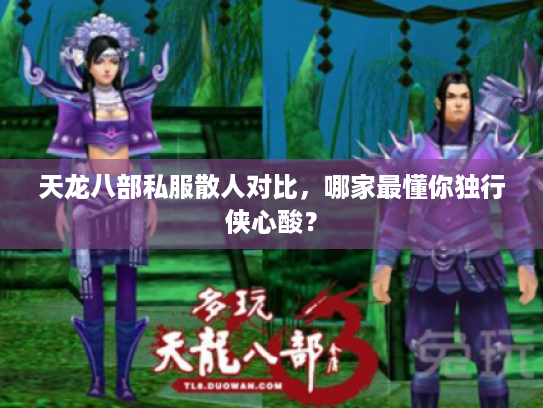 天龙八部私服散人对比，哪家最懂你独行侠心酸？