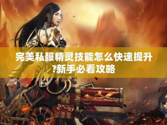 完美私服精灵技能怎么快速提升?新手必看攻略