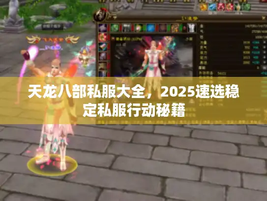 天龙八部私服大全，2025速选稳定私服行动秘籍