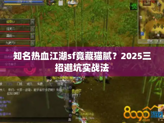 知名热血江湖sf竟藏猫腻?2025三招避坑实战法 知名热血江湖sf竟藏猫腻?2025三招避坑实战法