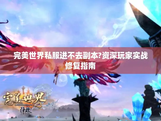 完美世界私服进不去副本?资深玩家实战修复指南