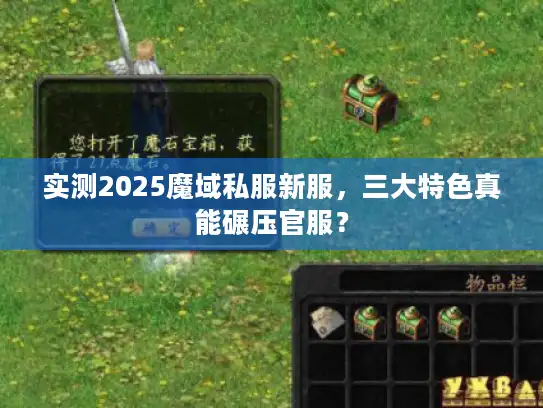 实测2025魔域私服新服，三大特色真能碾压官服？