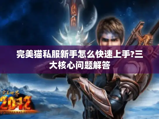 完美猫私服新手怎么快速上手?三大核心问题解答