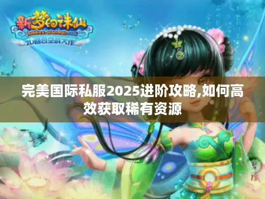 完美国际私服2025进阶攻略,如何高效获取稀有资源