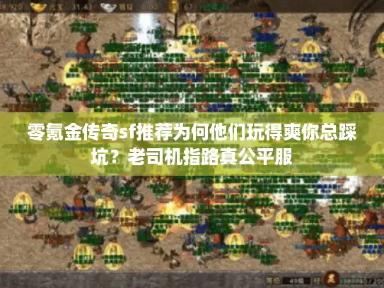 零氪金传奇sf推荐为何他们玩得爽你总踩坑？老司机指路真公平服