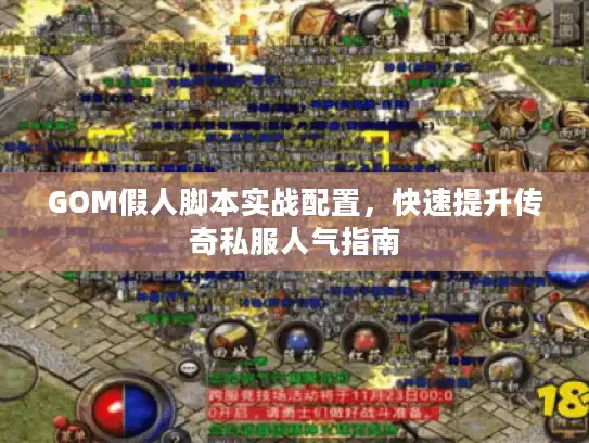 GOM假人脚本实战配置，快速提升传奇私服人气指南