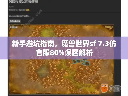 新手避坑指南，魔兽世界sf 7.3仿官服80%误区解析