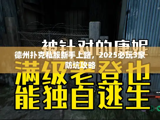 德州扑克私服新手上路，2025必玩3家防坑攻略