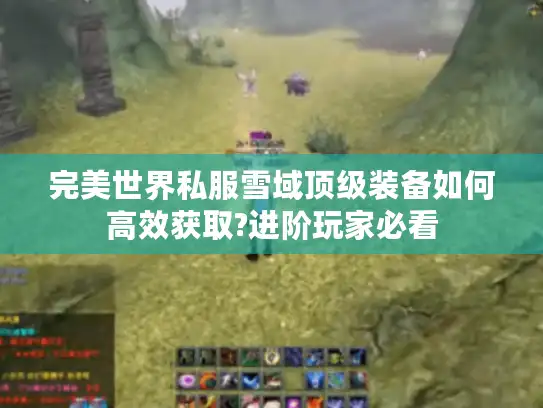 完美世界私服雪域顶级装备如何高效获取?进阶玩家必看