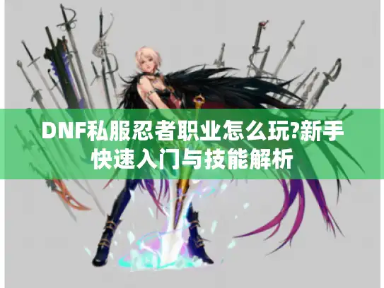 DNF私服忍者职业怎么玩?新手快速入门与技能解析