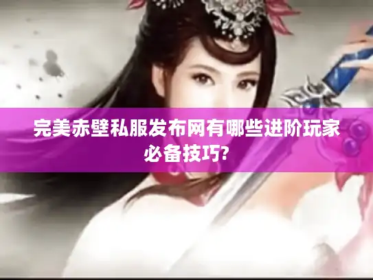 完美赤壁私服发布网有哪些进阶玩家必备技巧?