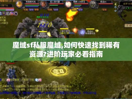 魔域sf私服魔域,如何快速找到稀有资源?进阶玩家必看指南