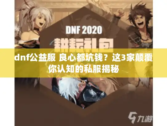 dnf公益服 良心都坑钱?这3家颠覆你认知的私服揭秘 dnf公益服 良心都坑钱?这3家颠覆你认知的私服揭秘