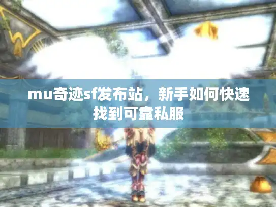 mu奇迹sf发布站，新手如何快速找到可靠私服