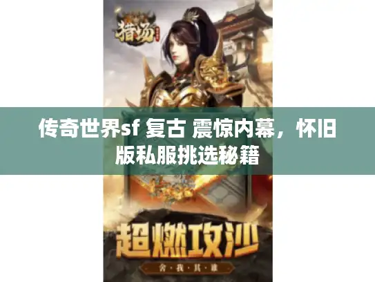传奇世界sf 复古 震惊内幕，怀旧版私服挑选秘籍
